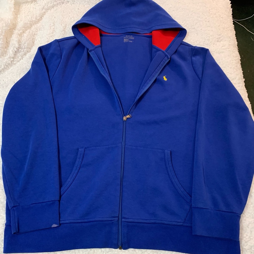 Polo Ralph Lauren Double-Knit Full-zipper Hoodie